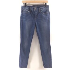 Joe's Jeans Women Skinny Ankle Jeans Size‎ 29 Blue Dark Wash Distressed